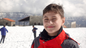 رحلة ثلجية إلى جبال اللقلوق لطلاب عالم الفرقان في طرابلس