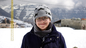 رحلة ثلجية إلى جبال اللقلوق لطلاب عالم الفرقان في طرابلس