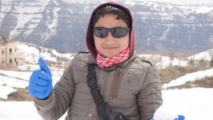 رحلة ثلجية إلى جبال اللقلوق لطلاب عالم الفرقان في طرابلس