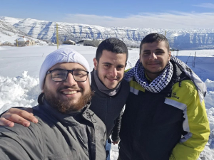 رحلة شبابية ثلجية إلى جبال اللقلوق