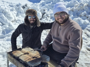 رحلة شبابية ثلجية إلى جبال اللقلوق