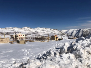 رحلة شبابية ثلجية إلى جبال اللقلوق