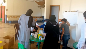 معاينات طبية ودعم نفسي لأهلنا النازحين بيروت، عرمون، عكار، والبقاع