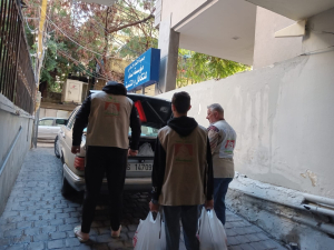ملاذ 23 - تقديم المواد الإغاثية لأهلنا النازحين في طرابلس، بعلبك، وعرسال