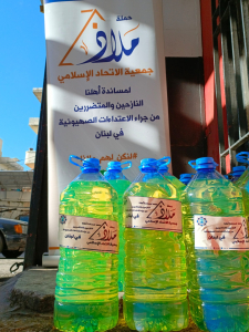 ملاذ 25 - تقديمات مالية وملابس ووسائل التدفئة للنازحين صيدا، عرمون، وبعلبك بفعل الحرب على لبنان