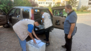 دعم نفسي، توعية إيمانية، أنشطة ترفيهية، وتقديمات إغاثية.. لأهلنا النازحين في مركز إيواء مدرسة الحياة الدولية - عرمون