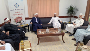 جمعية الاتحاد الإسلامي في استقبالها لوفد رئاسة هيئة علماء فلسطين في لبنان : تدارس ثمرات طوفان الأقصى وتبليغ الجمعية شكر وتقدير عن مواقف النصرة وعن حملة طوفان الأمل واتفاق على مزيد من التعاون