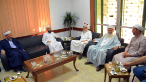 جمعية الاتحاد الإسلامي في استقبالها لوفد رئاسة هيئة علماء فلسطين في لبنان : تدارس ثمرات طوفان الأقصى وتبليغ الجمعية شكر وتقدير عن مواقف النصرة وعن حملة طوفان الأمل واتفاق على مزيد من التعاون