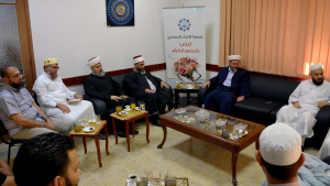 جمعية الاتحاد الإسلامي في استقبالها لوفد رئاسة هيئة علماء فلسطين في لبنان : تدارس ثمرات طوفان الأقصى وتبليغ الجمعية شكر وتقدير عن مواقف النصرة وعن حملة طوفان الأمل واتفاق على مزيد من التعاون