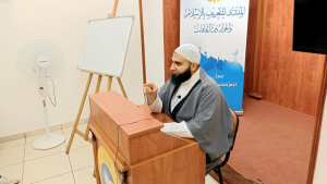 شخصيات أشرقت بنور الإسلام.. محاضرة مع الشيخ عبد الكريم علو في المنتدى للتعريف بالإسلام