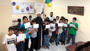 حفل تكريم الطلاب المشاركين في مسابقة حفظ سورة الكهف ومعاني كلماتها - صيدا