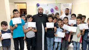 حفل تكريم الطلاب المشاركين في مسابقة حفظ سورة الكهف ومعاني كلماتها - صيدا