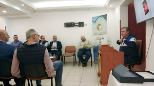 تكريم الدكتور كريم الأغرّ لحصوله شهادتَيْ دكتوراه في الدراسات الإسلامية