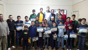 لقاء تكريمي لطلاب حلقة سيدنا زيد بن ثابت رضي الله عنه (المتميزون) في طرابلس