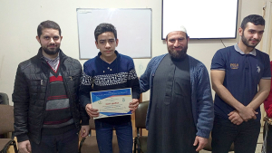 لقاء تكريمي لطلاب حلقة سيدنا زيد بن ثابت رضي الله عنه (المتميزون) في طرابلس