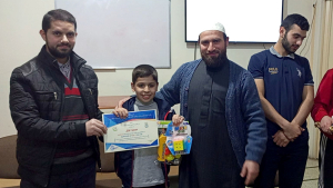 لقاء تكريمي لطلاب حلقة سيدنا زيد بن ثابت رضي الله عنه (المتميزون) في طرابلس