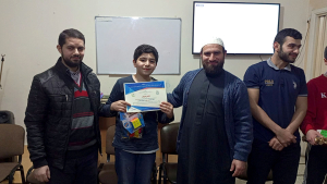 لقاء تكريمي لطلاب حلقة سيدنا زيد بن ثابت رضي الله عنه (المتميزون) في طرابلس