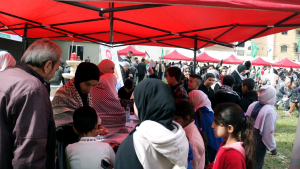 طوفان النصرة.. مهرجان في البداوي بمشاركة جمعية الاتحاد الإسلامي نصرة لأهلنا في غزة