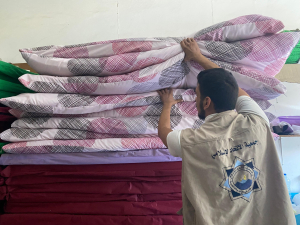 حملة ملاذ (10): تقديم مساعدات إغاثية طارئة للعائلات النازحة في بيروت، طربلس، بعلبك، وعرمون