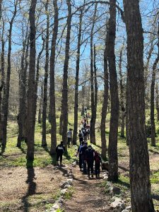 هايكينغ، ألعاب جماعية، أخوّة، وروح تنافسية.. طلاب عالم الفرقان يتألقون في مغامرة غابة العزر