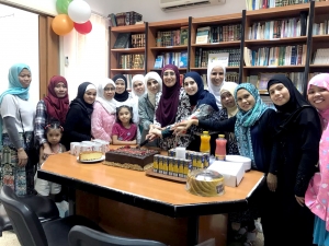 احتفال للمهتديات بمناسبة عيد الأضحى، في المنتدى للتعريف بالإسلام