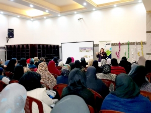 على خطاك حتى نلقاك.. محاضرة ألقتها أ. إيمان الأمين في طرابلس