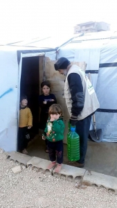 معاً في وجه الأزمات.. الجولة الثانية من تقديمات مؤسسة نماء للعائلات الأشد فقراً