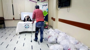 معاً في وجه الأزمات.. الجولة الأولى من تقديمات مؤسسات نماء للعائلات الأشد فقراً