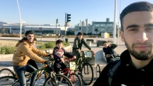 beirut by bike.. نشاط ترفيهي لأبناء عالم الفرقان في بيروت