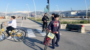 beirut by bike.. نشاط ترفيهي لأبناء عالم الفرقان في بيروت