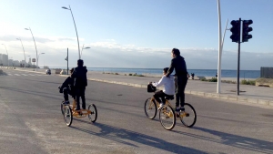 beirut by bike.. نشاط ترفيهي لأبناء عالم الفرقان في بيروت