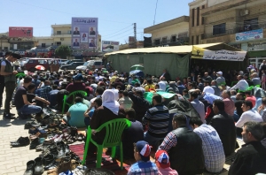 مسؤول الجمعية في البقاع يخطب الجمعة بالمعتصمين المطالبين بالعفو العام