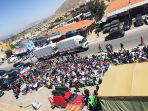 مسؤول الجمعية في البقاع يخطب الجمعة بالمعتصمين المطالبين بالعفو العام