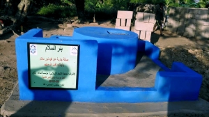 حفر بئر “السلام” في دولة غانا، وهو البئر 37 لمؤسسة نماء في إفريقيا