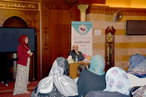 اللقاء الأول من سلسلة لقاءات (بوصلة الحياة) للشابات في صيدا مع الشيخ حسن قاطرجي