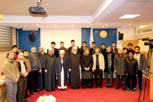 20181226-الشيخ صالح الغرسي في جامعة طرابلس