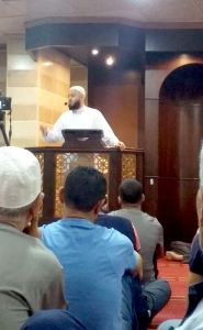 الشيخ حسن قاطرجي يحلّ ضيفاً وخطيباً في مسجد دار الأرقم - صيدا