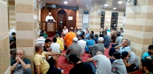 الشيخ حسن قاطرجي يحلّ ضيفاً وخطيباً في مسجد دار الأرقم - صيدا