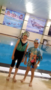 رحلة مائية لطالبات نادي الفرقان الصيفي في طرابلس