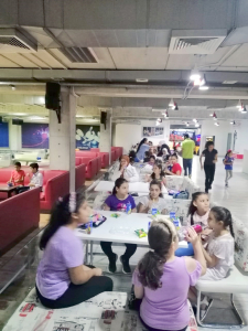 رحلة مائية لطالبات نادي الفرقان الصيفي في طرابلس