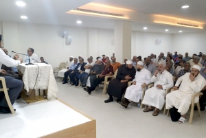 د. زغلول النجار يلقي محاضرة (الكون محراب التدبّر في آيات الله) في الجيّة