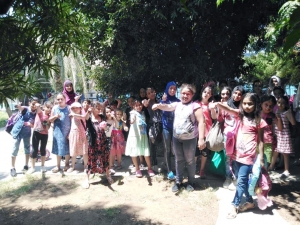 رحلة لطالبات عالم الفرقان في طرابلس إلى "مسبح الكمال"