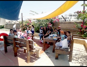 رحلة مائية لفتيات عالم الفرقان في طرابلس