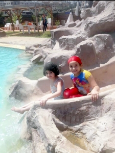 رحلة مائية لفتيات عالم الفرقان في طرابلس