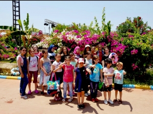 رحلة مائية لفتيات عالم الفرقان في طرابلس