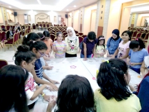 مهارات جديدة في الأسبوع الثالث من دورة فتيات الفرقان في بيروت