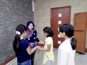 مهارات جديدة في الأسبوع الثالث من دورة فتيات الفرقان في بيروت