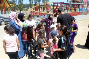 رحلة ترفيهية إلى القموعة.. النشاط الختامي لدورات عالم الفرقان للفتيات في طرابلس