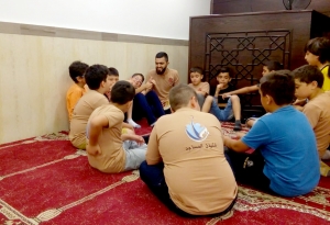الأسبوع الثاني من دورة فتيان المساجد في بيروت