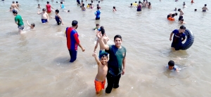 رحلة مائية لطلاب #عالم_الفرقان في طرابلس إلى شاطئ المنية